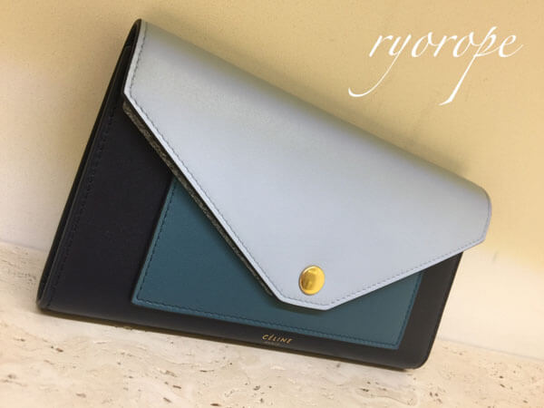 NEW  セリーヌ コピー 財布 2017SS セリーヌ POCKET TRIFOLDED WALLET Mineral 105853AD4.07ME